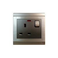 Prise MGA Twin UK avec interrupteur et indicateur et USB Type a & C PD 18W