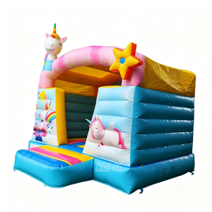 <span class=keywords><strong>Castillo</strong></span> Inflable para Niñas, Casa de Brinco, Estructuras Inflables, Recuerdos para Fiestas de Cumpleaños Infantiles, Venta al Por Mayor - Product Image 3
