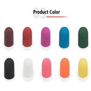 Accessoire de soins pour les ongles, embout de ponçage du grain de manucure/pédicure, 1 pièce, nouveau prix d'usine, bloc abrasif, pour vernis à ongles, beauté, brun - Product Image 5