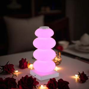 Lampe d'ambiance de bureau créative DIY Colorful Square LED Romantic Mood Touch Control Battery-Powered <span class=keywords><strong>for</strong></span> Bedroom Night <span class=keywords><strong>Mobile</strong></span> - Product Image 5