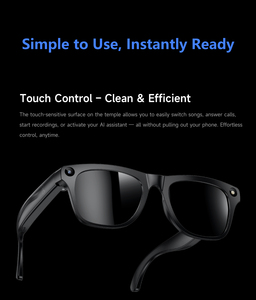 Gafas Inteligentes XK One Pro con IA, Cámara Meta con Chat GPT, Transmisión en Tiempo Real y Asistente ChatGPT, Gafas de Sol con IA - Product Image 4