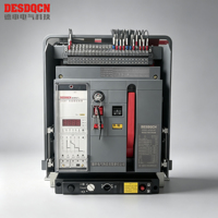 Disjoncteur universel intelligent DW45 3P 4P 2000A, type tiroir, avec cadre extractible et contrôleur intelligent