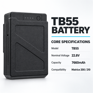 Batería de Vuelo Inteligente TB55 de 7660 mAh y 22.8 V Compatible con Drones DJI <span class=keywords><strong>Matrice</strong></span> 200 y <span class=keywords><strong>210</strong></span>, Batería de Repuesto - Product Image 3