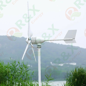 กังหันลมแนวนอน R&X RX-1000M 2KW 24V 48V 96V แม่เหล็กแรงสูง พลังงานลมฟรี เครื่องกำเนิดไฟฟ้าพลังงานลม CE ROHS RX-1000M 600W ถึง 3KW - Product Image 2