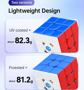 <span class=keywords><strong>GAN</strong></span> <span class=keywords><strong>356</strong></span> Suspensión magnética 3x3x3UV No adhesivo Magnético Profesional Competencia <span class=keywords><strong>Cubo</strong></span> Juguete inquieto - Product Image 2