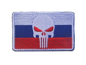 Patch Ricamata Multistile Russia, Toppa Tattica Motivazionale con Velcro Emblema Russo per Zaino - Product Image 6