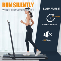 Tapis de Course Pliable Lijiujia, Table Cardio Réglable, Machine à Courir Portable, Ceinture de Marche Silencieuse Mini Jogging