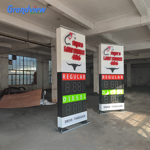 Trạm Xăng Totem Và Diesel Fule Giá Pylon Dấu Hiệu - Product Image 6