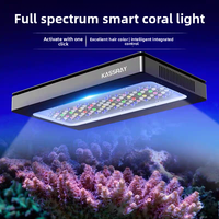 KASSRAY Coral Light S240, éclairage LED intelligent à 10 canaux pour aquarium d'eau salée, spectre complet, contrôlé par application, télécommande, Chine