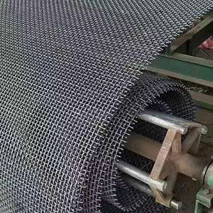 Yüksek çekme mukavemeti korozyona dayanıklı ISO9001 ASTM sertifikalı Manganese lı çelik madencilik ekran <span class=keywords><strong>Mesh</strong></span> - Product Image 6