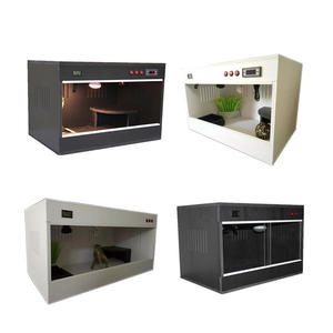 PVC sürüngen kafesleri yılan kafesleri tırmanma <span class=keywords><strong>Pet</strong></span> kutusu yılan kuş teraryum kertenkele örümcek Gecko kaplumbağa Hamster sürüngen dolabı - Product Image 3