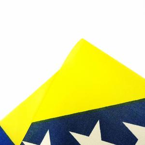 Ruiyuan/68D poliéster Bosnia y alegría mano personalizado al aire libre las elecciones para desfile deportes banderas - Product Image 6