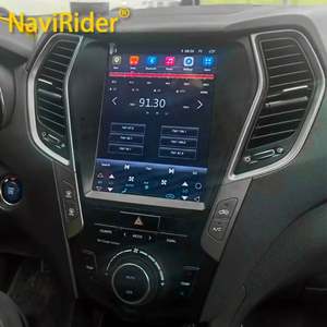 Reproductor Multimedia Estéreo para Auto con Android 13 y 4G LTE, Tipo Tesla, para Hyundai Santa Fe 2013 2014 2015 2018 IX45, con Navegación GPS y Radio - Product Image 1