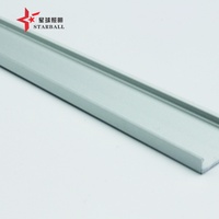 Perfil de Iluminación Cuadrado T5 de Aleación de Aluminio Anodizado, con Cubierta de PC Opal de 2020 mm, Serie 6000, Luz Lineal LED Integrada, Montaje en Superficie