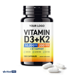 Capsules molles <span class=keywords><strong>de</strong></span> vitamine D3 OEM 5000 UI pour le soutien immunitaire, le calcium, le magnésium, le zinc et la santé des os - Product Image 3