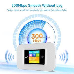 Módem Portátil ChiWay 4G LTE con Ranura para Tarjeta SIM, Router Portátil con Pantalla LED LCD, Hotspot de Bolsillo, Mifis de 300Mbps Wifi para Uso en Exteriores - Product Image 5