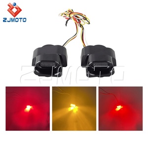 <span class=keywords><strong>Feu</strong></span> <span class=keywords><strong>arrière</strong></span> de freinage rouge à LED de <span class=keywords><strong>3</strong></span> pouces avec clignotant fumé pour <span class=keywords><strong>Harley</strong></span> Nightster 975 2022-2023 - Product Image 5