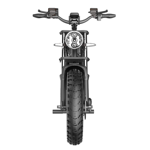 Trottinette à moteur haute puissance avec cadre en acier, pneus larges de 20 pouces 4.0 pour adultes, batterie au lithium 48V, moteur haute puissance D74 750W - Product Image 4