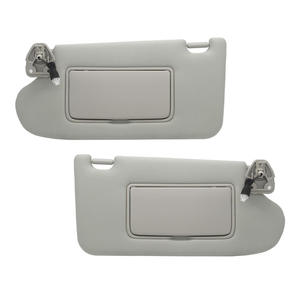 Pare-soleil Nissan 96401-3TA2A gris, monté sur le toit, avec miroir et lumière, installation facile pour les modèles Nissan 16-21 - Product Image 2