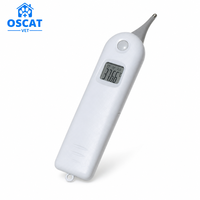 Thermomètre numérique vétérinaire OSCAT à lecture rapide avec écran LCD pour chiens, chats, chevaux, porcs, bovins, clinique vétérinaire