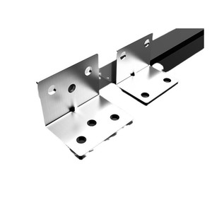 Stainless Steel Corner Bracket 30x23mm 0.7mm Thick L-Shaped Furniture Joint Support For Shelf Fixing Model 3412 - Product Image 3