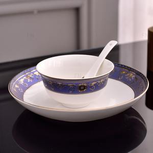 ชุดถ้วยชาม28ชิ้นชุดอาหารเย็นสีขาวโรงแรมนอร์ดิกจากประเทศจีน - Product Image 4