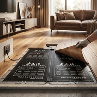 Film Chauffant Flexible en Graphène Certifié CE 230V Norme Européenne OEM Personnalisé pour Salon et Utilisation en Parc - Écologique et Compatible Eau
