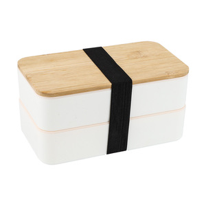 Tre Hộp Ăn Trưa hai lớp Công suất Nhật Bản phong cách chất lượng cao thân thiện với môi trường Tre Hộp Ăn Trưa - Product Image 4