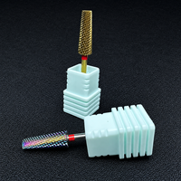 Broca de carburo de tungsteno premium de alta calidad, broca eléctrica profesional para manicura, brocas para salón de uñas.
