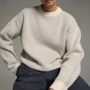 เสื้อสเวตเตอร์ไหมพรมถักลายสามมิติเนื้อหนานุ่ม อุ่นสบาย สำหรับผู้ชาย ขายส่งสำหรับฤดูใบไม้ร่วงและฤดูหนาว - Product Image 4