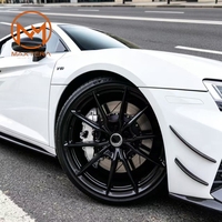 Jantes de voiture pour passagers Maxtera forgées sur mesure, style P104SC, noir brillant, pour Porsche, BMW, AMG, Audi, Corvette, McLaren, Ferrari, jantes en alliage