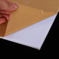 Feuille acrylique blanche pour la fabrication d'enseignes, impression UV, fabrication d'affichages, usine OEM