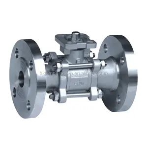 Offering WCB stainless steel 1000 WOG DN20 DN25 DN50 DN150 DN100N200 DN300 NPT BSPT Flanged PTFE 3-pc ball valve