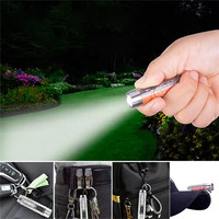 Porte-clés rechargeable lampe de poche LED Mini poche haute qualité 600 lumens torche magnétique ST20 lampe d'avertissement LED