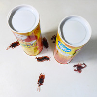 Jouet de farce en forme de serpent en plastique – Accessoire créatif pour le poisson d'avril et accessoire de blague, best-seller