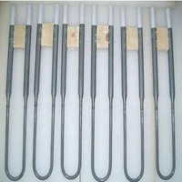 Élément chauffant en molybdène de haute qualité LS 1800 1900 MoSi2 pour four