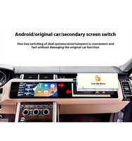 Monitor Head Unit Auto layar ganda 15.5 inci, untuk Land Rover Voque olahraga 2014-2019 Multimedia Radio mobil navigasi GPS
