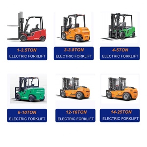 Chariot élévateur électrique à batterie lithium-ion 4-5 tonnes série X avec mât à deux étages pour utilisation en intérieur/extérieur - Product Image 6