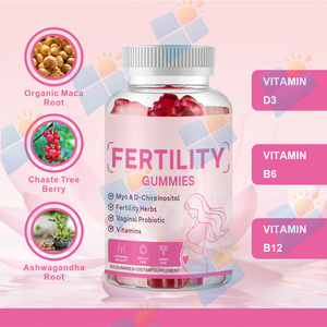 Gomitas de Fertilidad <span class=keywords><strong>Prenatal</strong></span> de Marca Privada SUNI OEM/ODM con Folato y Mioinositol para el Equilibrio Hormonal de la Mujer - Product Image 5