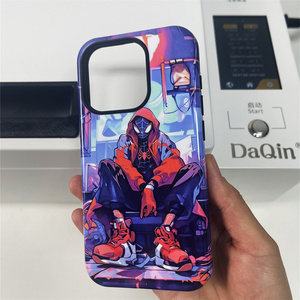 2-en-1 TPU PC Tough 3D Sublimation Blanks <span class=keywords><strong>iPhone</strong></span> 14 Pro Max Película de sublimación personalizada Funda para teléfono Industrias minoristas <span class=keywords><strong>Nuevo</strong></span> usado - Product Image 4