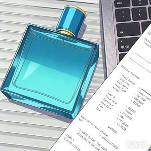 Envío Gratis desde Almacén en EE. UU. 2-5 Días |   Embossed Blue Square Glass Men EDP 100ml, Colonia Masculina con Aroma a Menta, Manzana y Madera, de Larga Duración, Regalo - Product Image 2