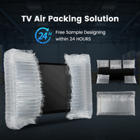 Sac de protection gonflable antichoc pour téléviseurs grand format, emballage à colonnes d'air