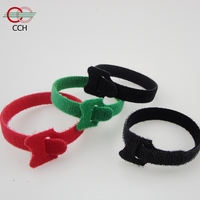 Sangles à crochets et boucles personnalisées Attaches de câble à crochets et boucles double face en tissu de nylon à usage multiple