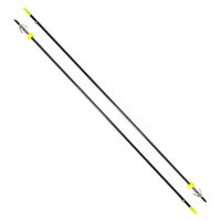 Flèche en acier de 8 mm pour tir à l'arc, chasse et pêche, avec pointe de flèche en acier, accessoires de tir à l'arc, 280 grains