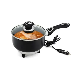 12V Draagbare Auto Kookgerei Pan Auto Saus Pan