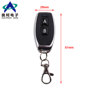 Hot bán DC6V <span class=keywords><strong>1</strong></span> nút 315 433Mhz kim loại phổ thiết bị điện tử cửa cổng Opener <span class=keywords><strong>RF</strong></span> không dây điều khiển từ xa - Product Image 5