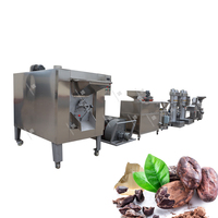 Machine de traitement du cacao en acier inoxydable, équipement de pressage du beurre de cacao, torréfacteur de fèves de cacao, machine à broyer le cacao, fabricant de broyeurs de cacao