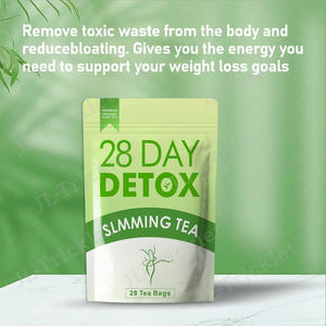 JULONG 공급 OEM/ODM 무료 샘플 타사 테스트 28 일 해독 차 키트 무게, 신진 대사, 에너지에 대한 허브 해독 - Product Image 4