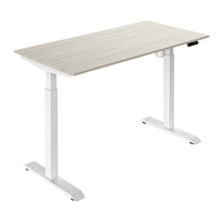 Mecanismos de altura de mesa ajustables con dos patas altura ajustable escritorio estación de trabajo escritorio muebles de oficina