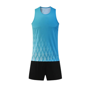 Tenue de course imprimée pour adulte, 100 % polyester, écologique, anti-humidité, respirante, haute performance pour la course à pied - Product Image 2